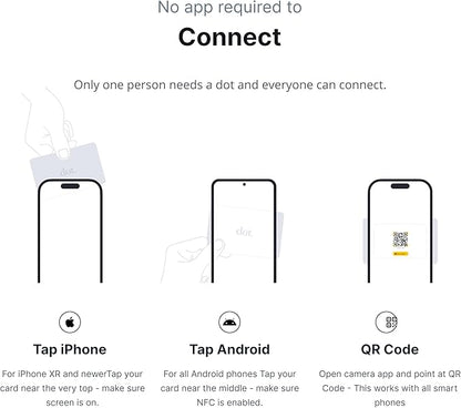 dot.Card Digital Business Card Tap to Share (iPhone & Android)