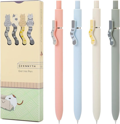 FIOVER Retractable Rolling Ball Gel Pens