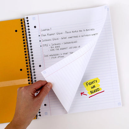 FIVESTAR 5-Subject Spiral Notebook College Ruled