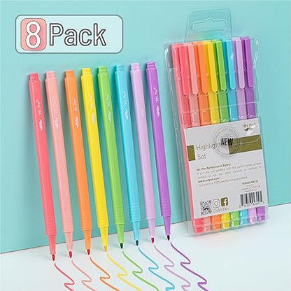 MR. PEN Pastel Highlighter Set (8 pcs)