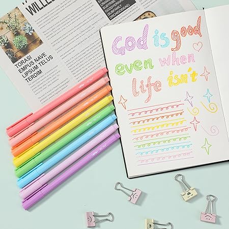MR. PEN Pastel Highlighter Set (8 pcs)