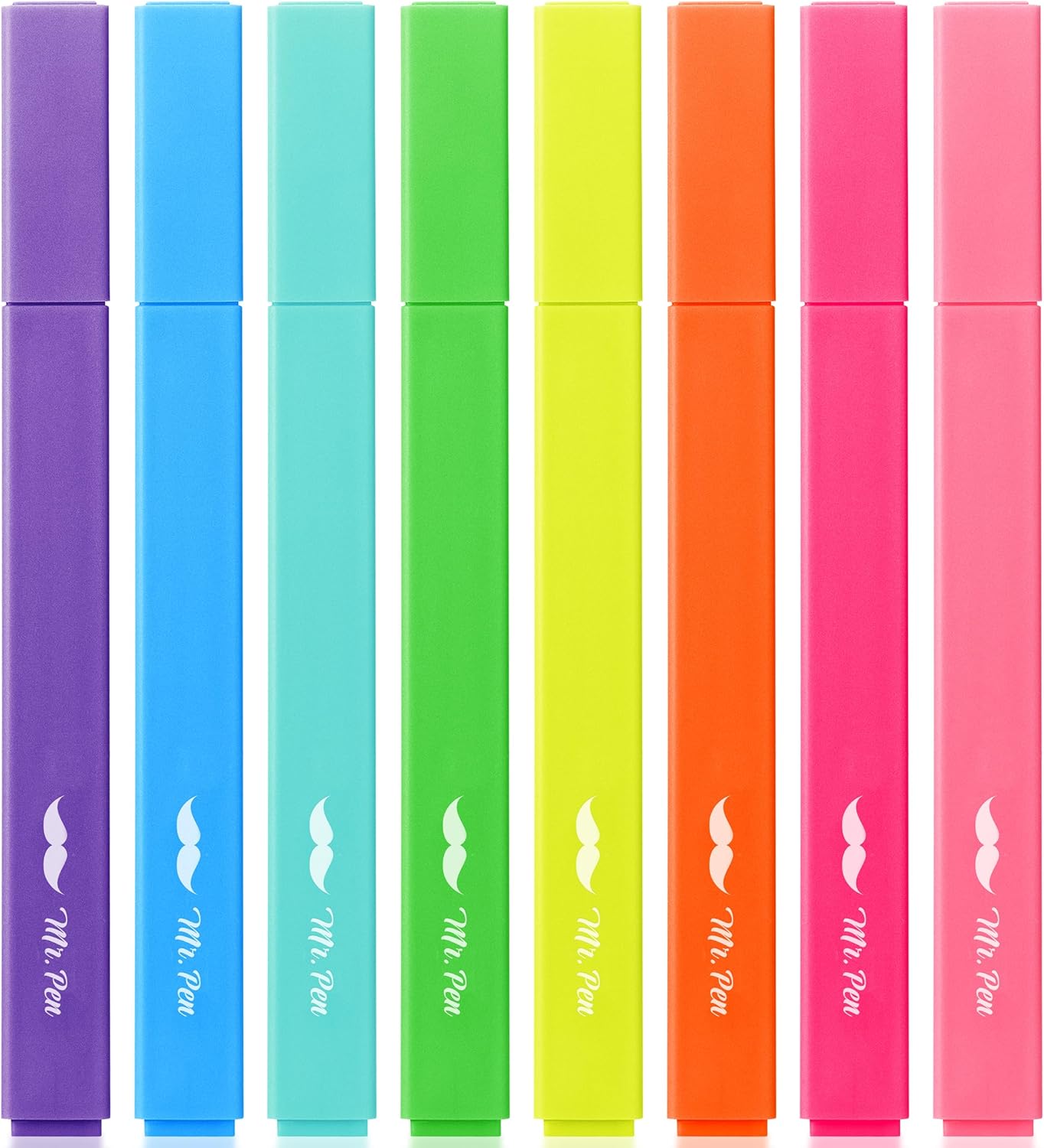 MR. PEN Vibrant Highlighter Set (8 pcs)