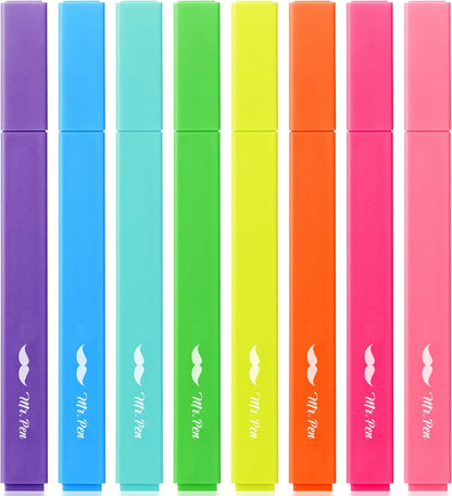 MR. PEN Vibrant Highlighter Set (8 pcs)