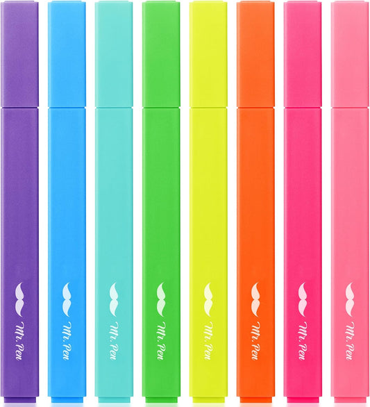 MR. PEN Vibrant Highlighter Set (8 pcs)