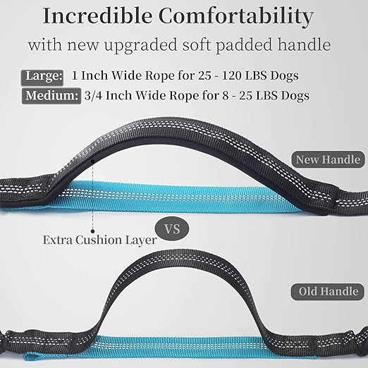 iYoShop Hands Free Dog Leash with Zipper Pouch