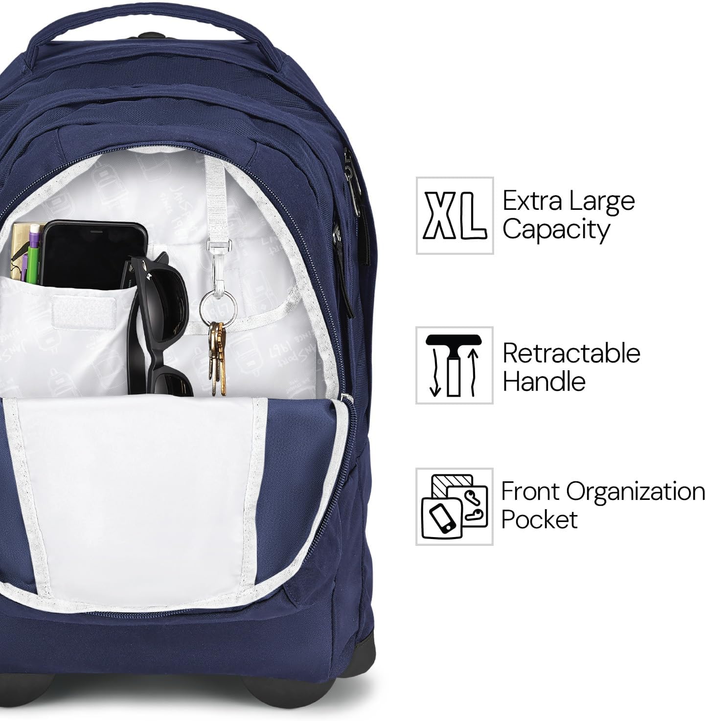 JANSPORT Wheeled Laptop Backpack