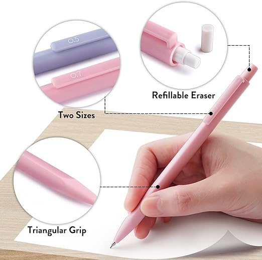 FOUR CANDIES Mechanical Pencil Set (6 pcs)