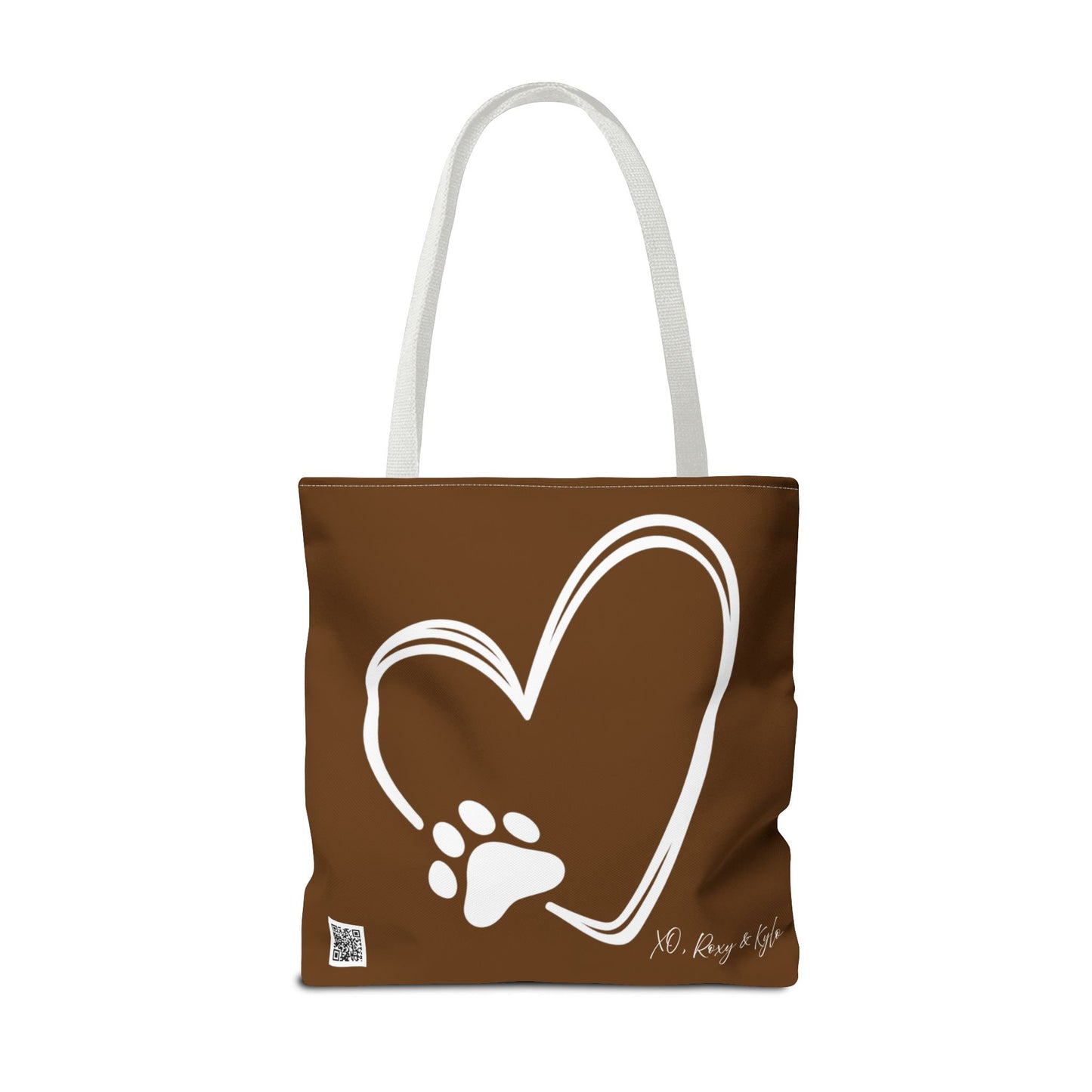 Inspirational Tote Bag | The Best Packs...Stick Together (Brown)