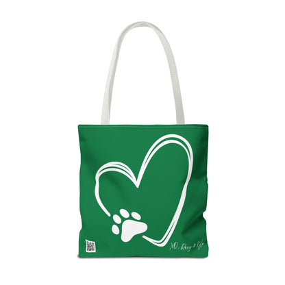 Inspirational Tote Bag | The Best Packs...Stick Together (Dark Green)