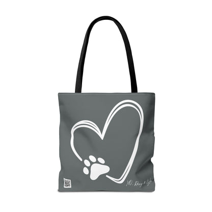 Inspirational Tote Bag | The Best Packs...Stick Together (Dark Grey)