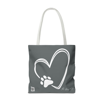 Inspirational Tote Bag | The Best Packs...Stick Together (Dark Grey)