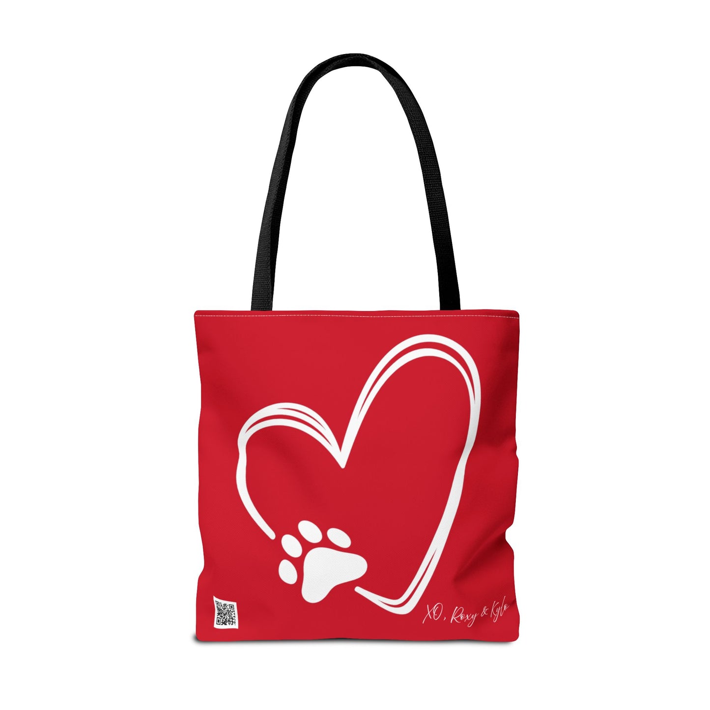 Inspirational Tote Bag | The Best Packs...Stick Together (Dark Red)