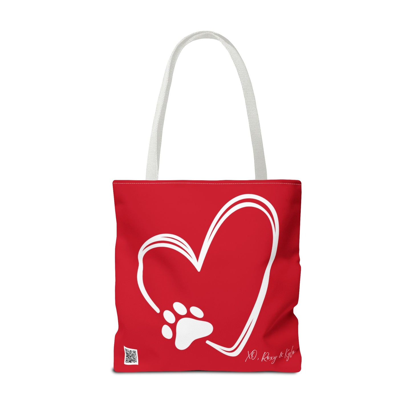 Inspirational Tote Bag | The Best Packs...Stick Together (Dark Red)