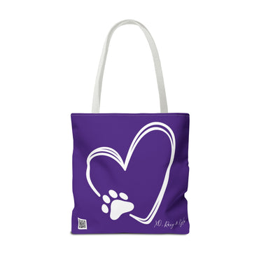 Inspirational Tote Bag | The Best Packs...Stick Together (Purple)