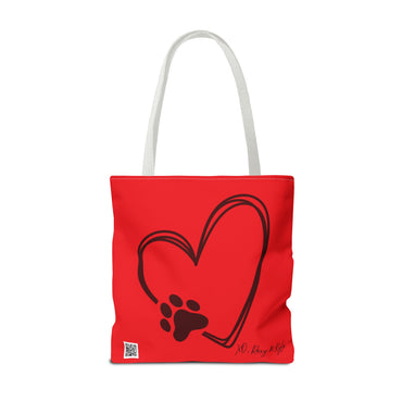 Inspirational Tote Bag | The Best Packs...Stick Together (Red)