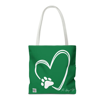 Inspirational Tote Bag | The Best Packs...Stick Together (Dark Green)