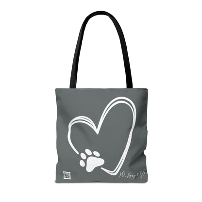 Inspirational Tote Bag | The Best Packs...Stick Together (Dark Grey)