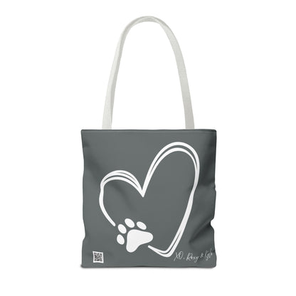 Inspirational Tote Bag | The Best Packs...Stick Together (Dark Grey)