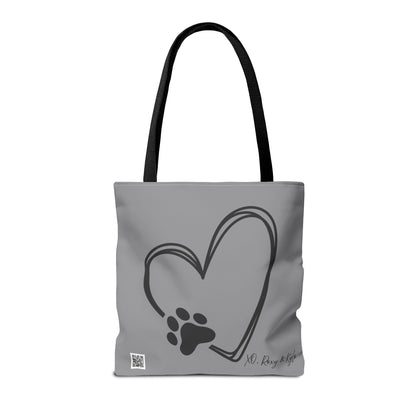 Inspirational Tote Bag | The Best Packs...Stick Together (Grey)
