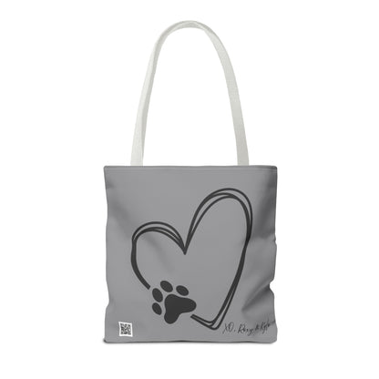 Inspirational Tote Bag | The Best Packs...Stick Together (Grey)