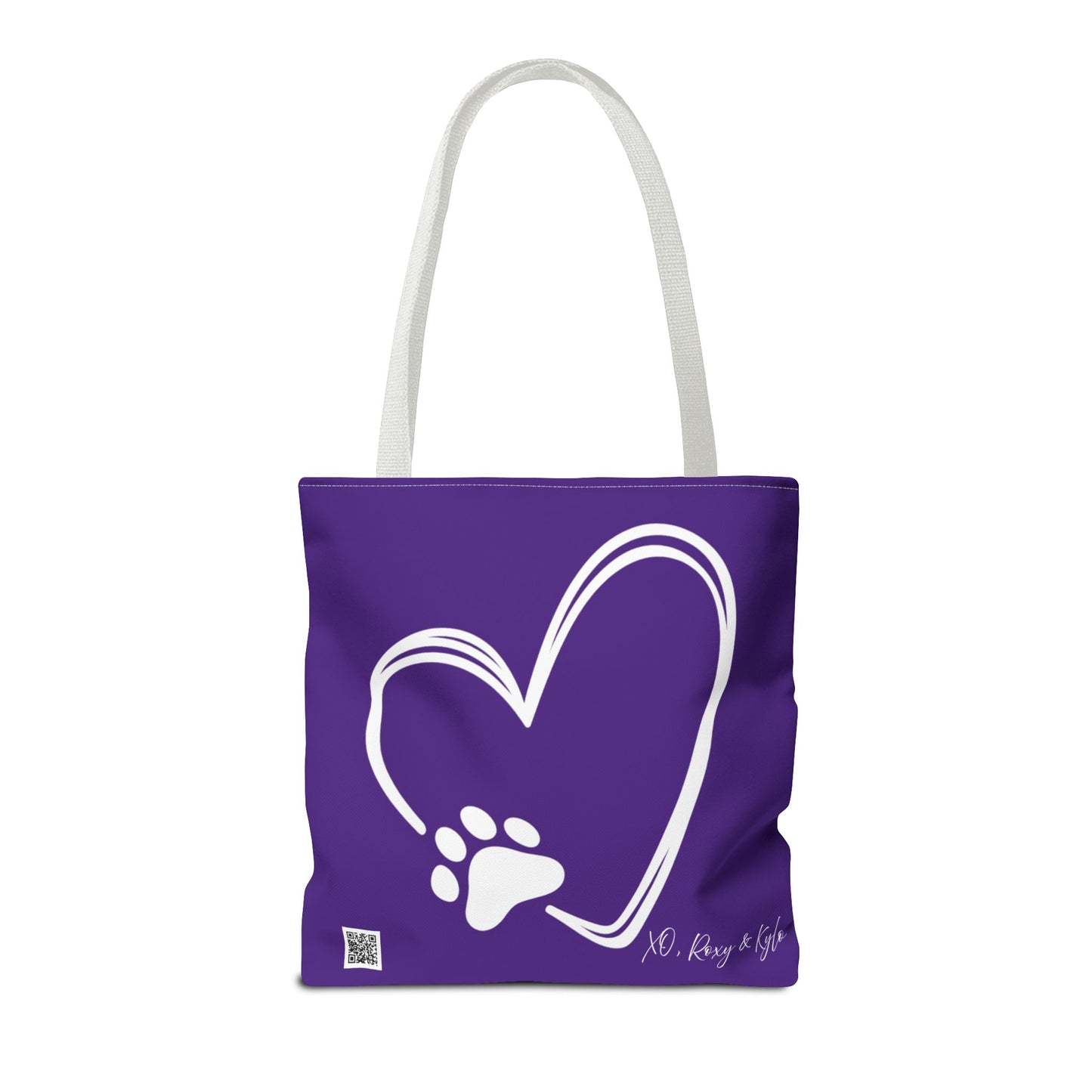 Inspirational Tote Bag | The Best Packs...Stick Together (Purple)