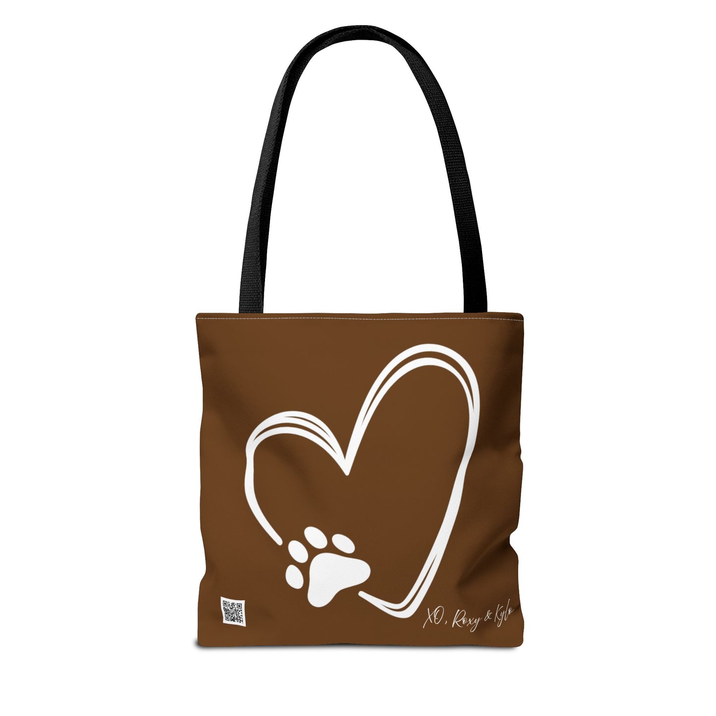 Inspirational Tote Bag | The Best Packs...Stick Together (Brown)