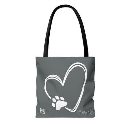 Inspirational Tote Bag | The Best Packs...Stick Together (Dark Grey)