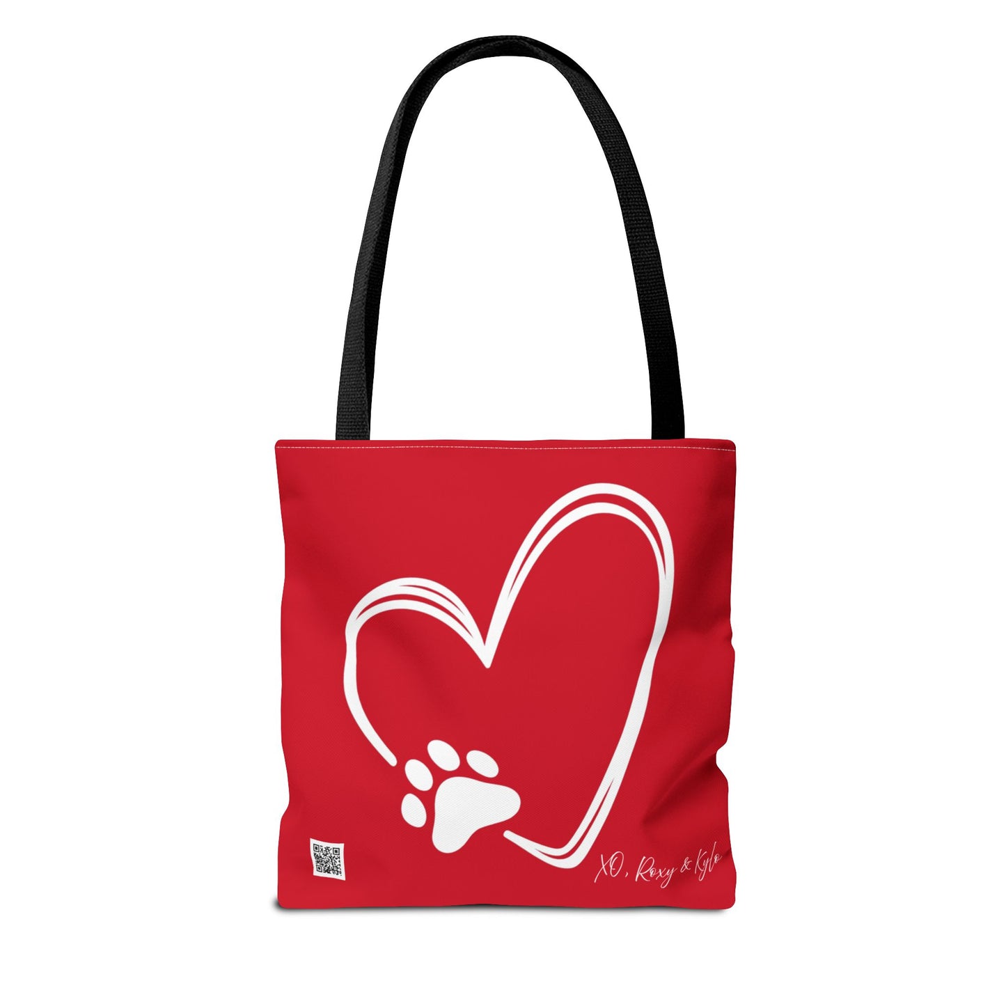 Inspirational Tote Bag | The Best Packs...Stick Together (Dark Red)