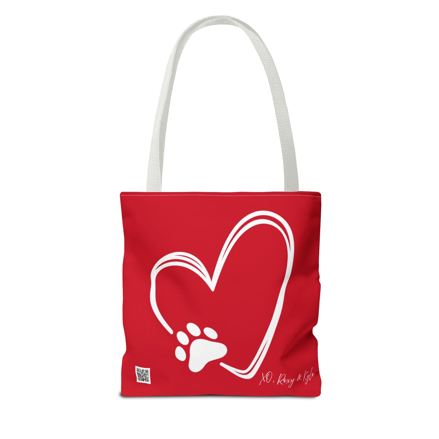 Inspirational Tote Bag | The Best Packs...Stick Together (Dark Red)