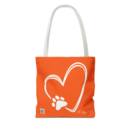 Inspirational Tote Bag | The Best Packs...Stick Together (Orange)