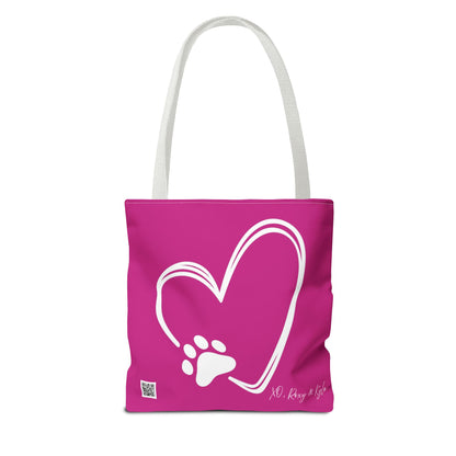 Inspirational Tote Bag | The Best Packs...Stick Together (Pink)