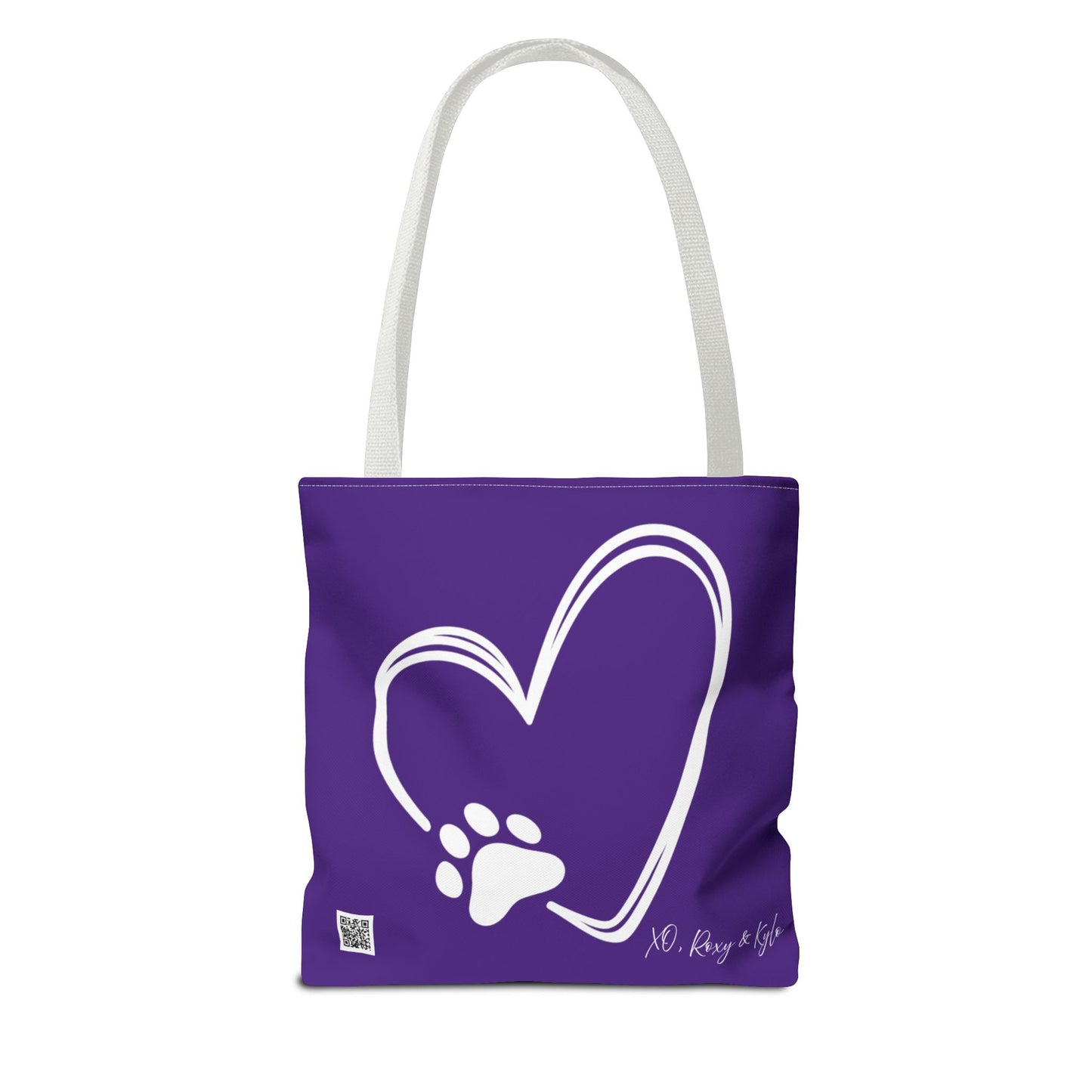 Inspirational Tote Bag | The Best Packs...Stick Together (Purple)