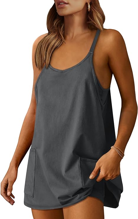 Athletic Dress Summer Mini Romper