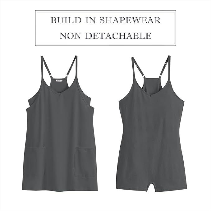 Athletic Dress Summer Mini Romper