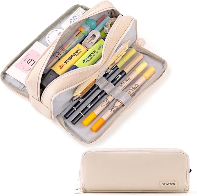 CICIMELON Large Capacity Pencil Case
