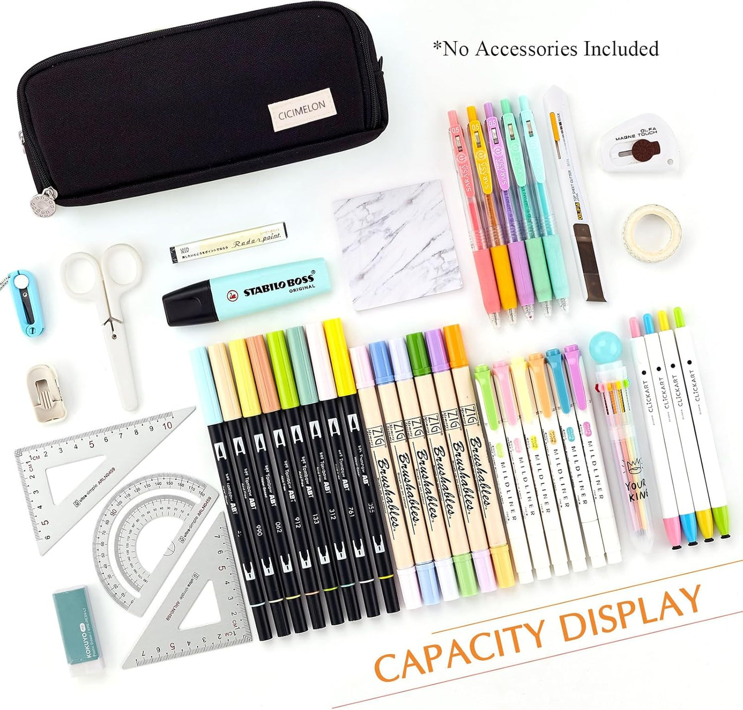 CICIMELON Large Capacity Pencil Case