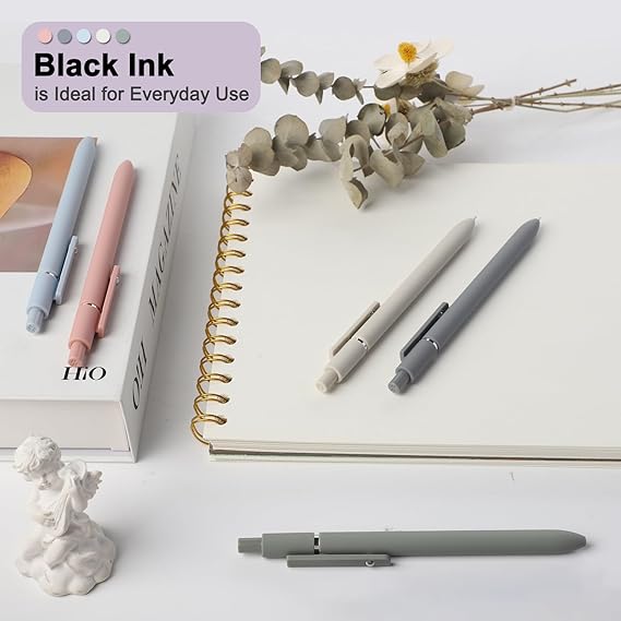 FIOVER Retractable Rolling Ball Gel Pens