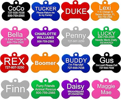 Providence Engraving Pet ID Tags