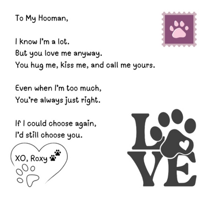 When I Met My Hooman: Roxy’s 1st Tail-Tale (Available on Amazon Kindle)