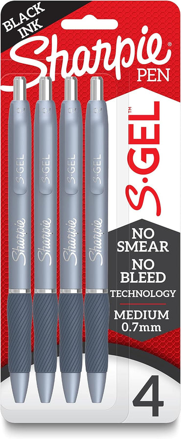 SHARPIE S-Gel Retractable Gel Pens (4 pack)