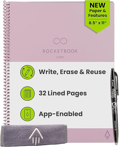 ROCKETBOOOK Smart Spiral Notebook