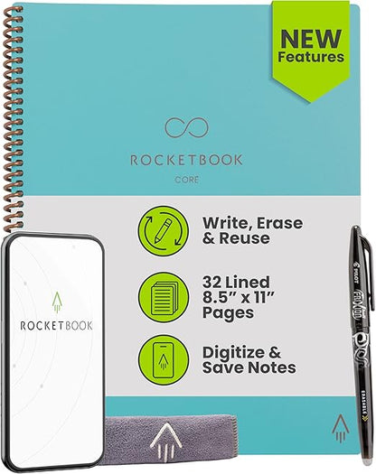 ROCKETBOOOK Smart Spiral Notebook