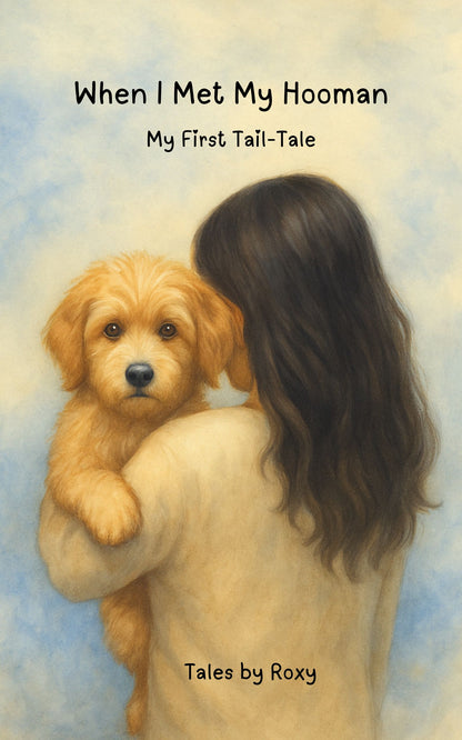 When I Met My Hooman: Roxy’s 1st Tail-Tale (Available on Amazon Kindle)