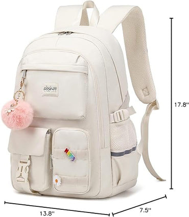 ABSHOO Student Backpack with Laptop Compartment