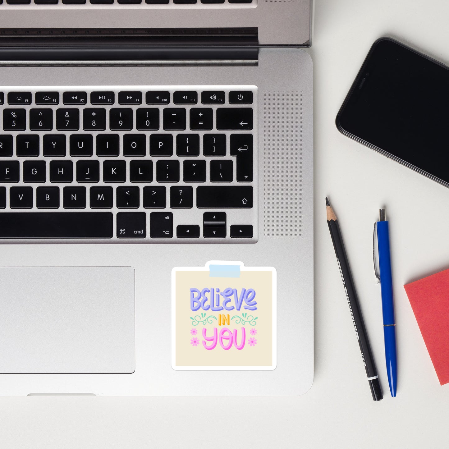 Feel-Good Mantras Sticker | Believe In You