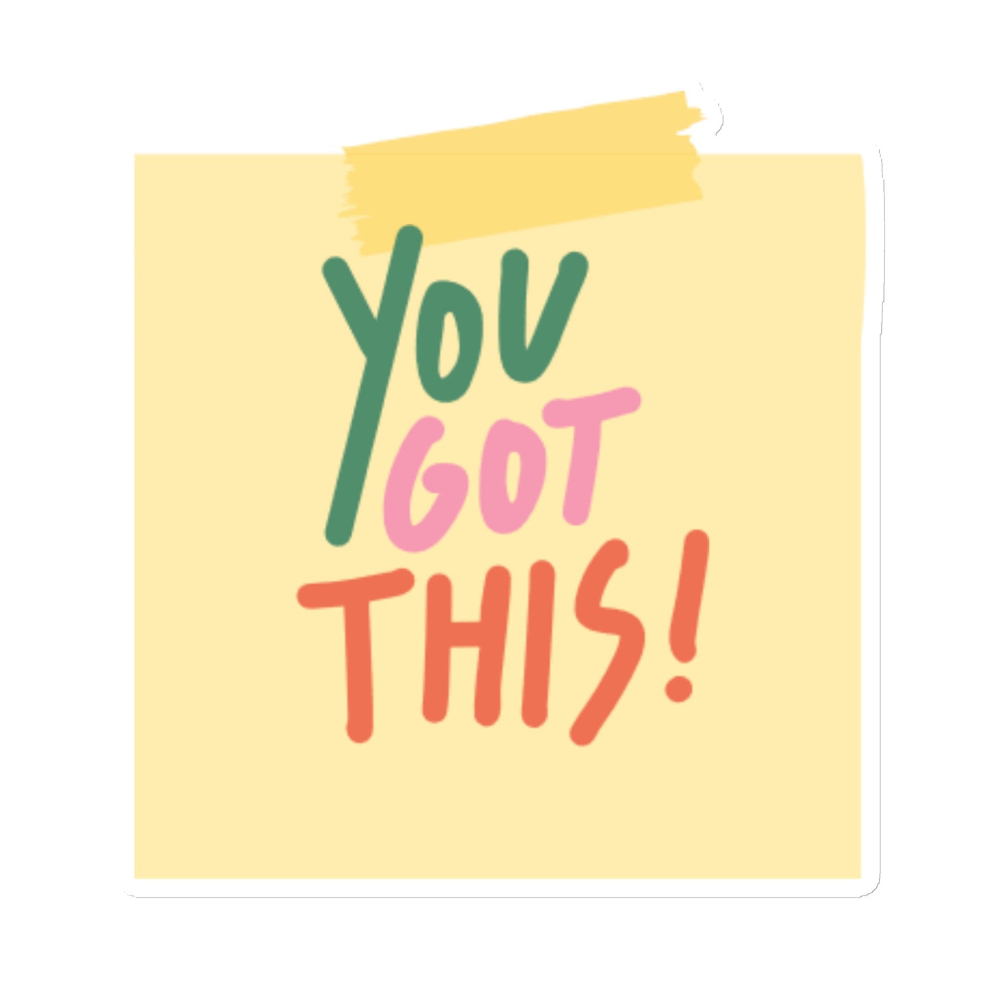 Feel-Good Mantras Magnet | You Got This!