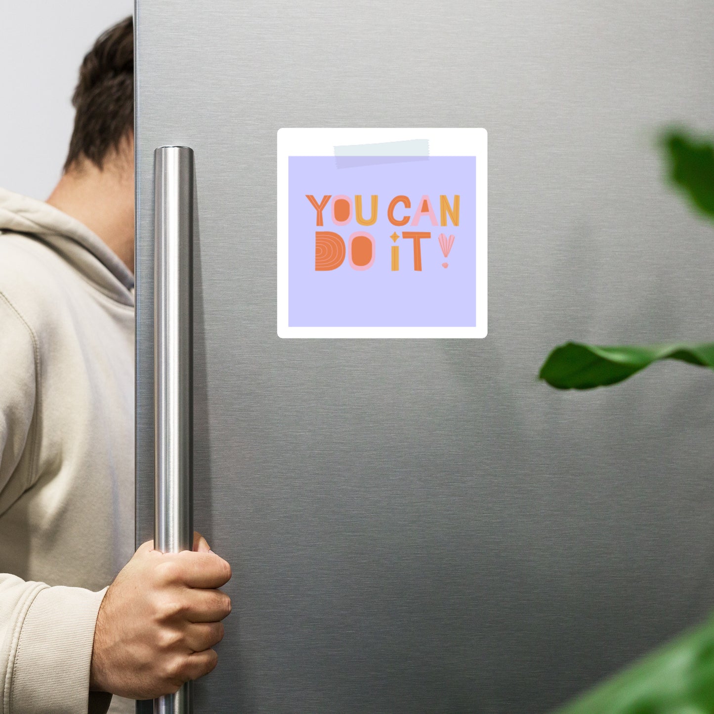 Feel-Good Mantras Magnet | You Can Do It!