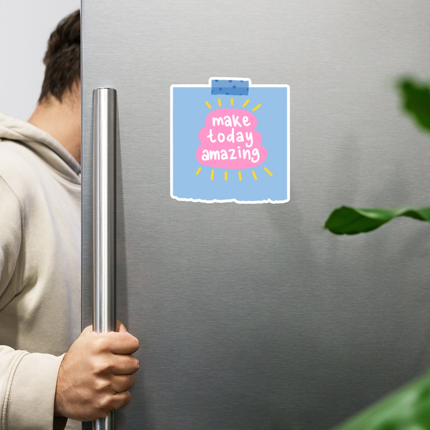 Feel-Good Mantras Magnet | Make Today Amazing