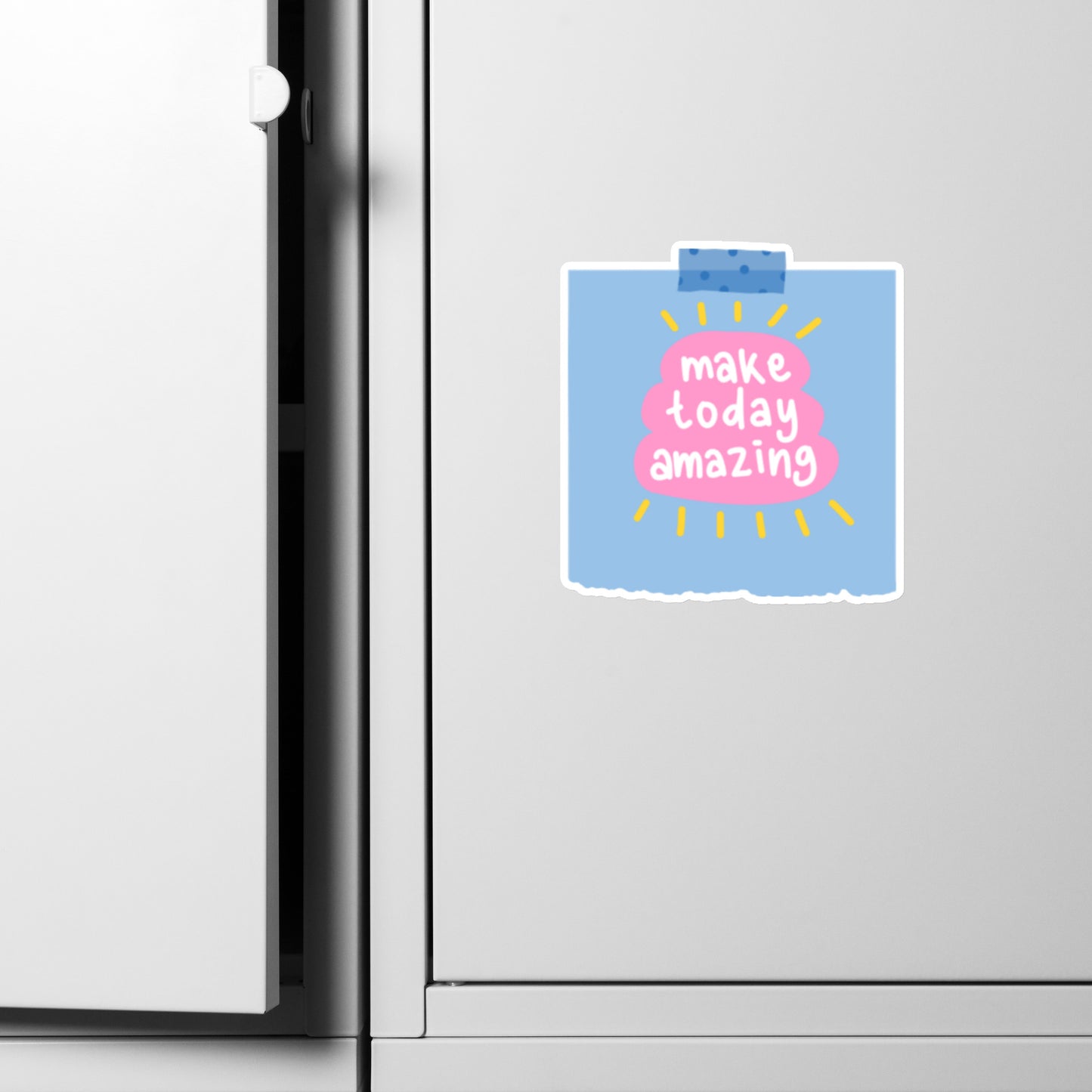 Feel-Good Mantras Magnet | Make Today Amazing