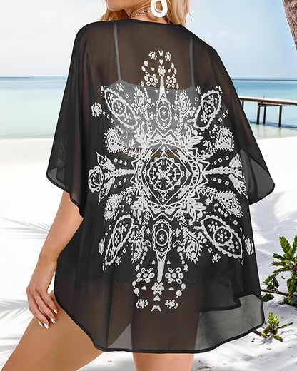 Lightweight Kimono Cardigan – Sheer & Flowy Cover-Up